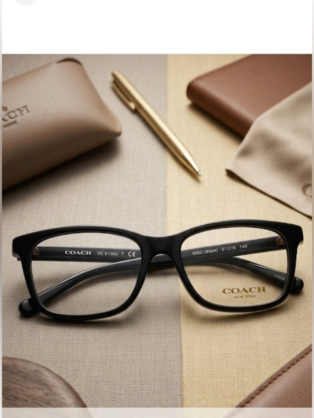 ✨ COACH- NEW frames that still have Demi lenses inside! ✨